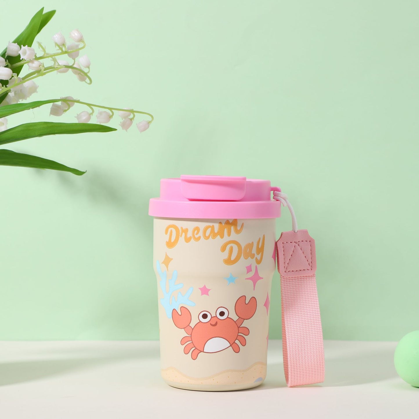 Künstlerische Reisetasse Brehn