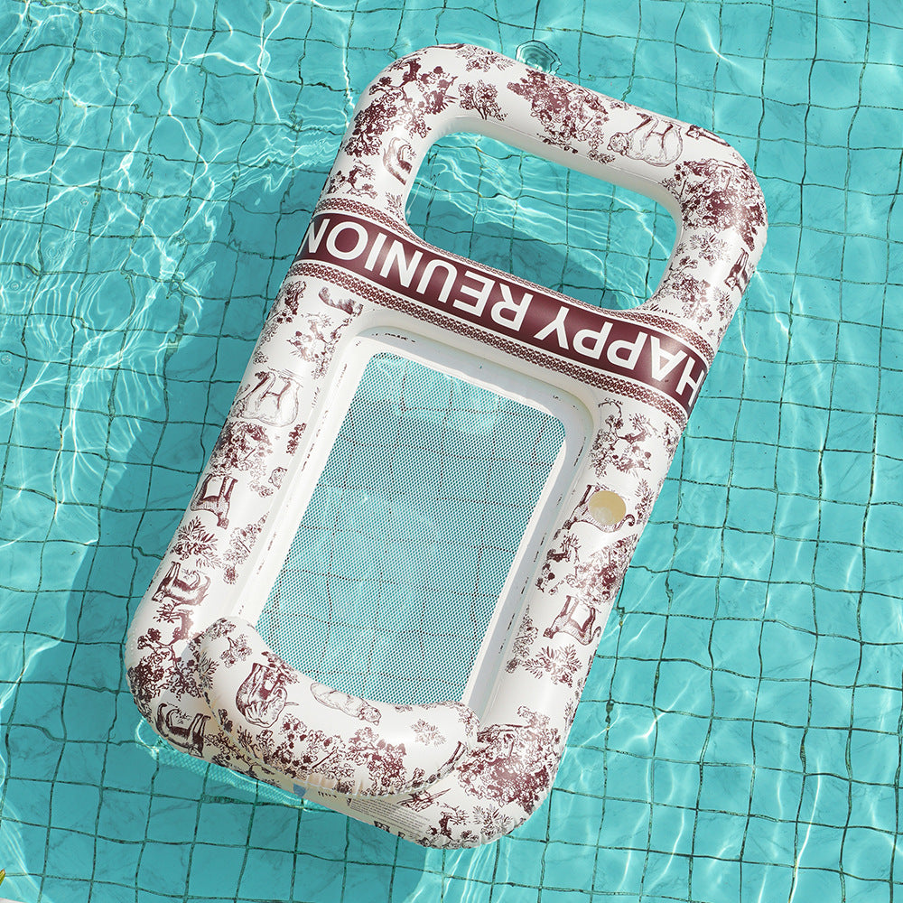 Unisex Eleganter Schwimmring mit floralen Motiven Brehn