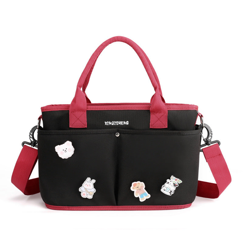 Multi-Taschen Blumenmuster Tote Bag Brehn