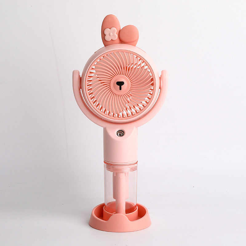 Damen tragbarer Mini-Ventilator mit Wasserzerstäuber Brehn