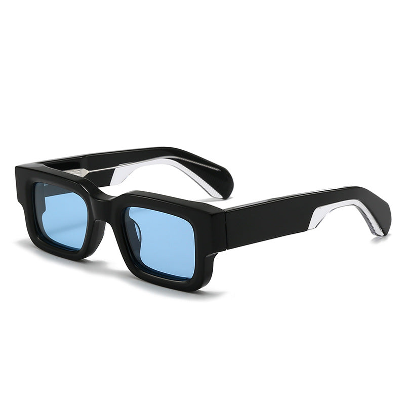 Damen modische Sonnenbrille im stilvollen Blockrahmen-Design Brehn
