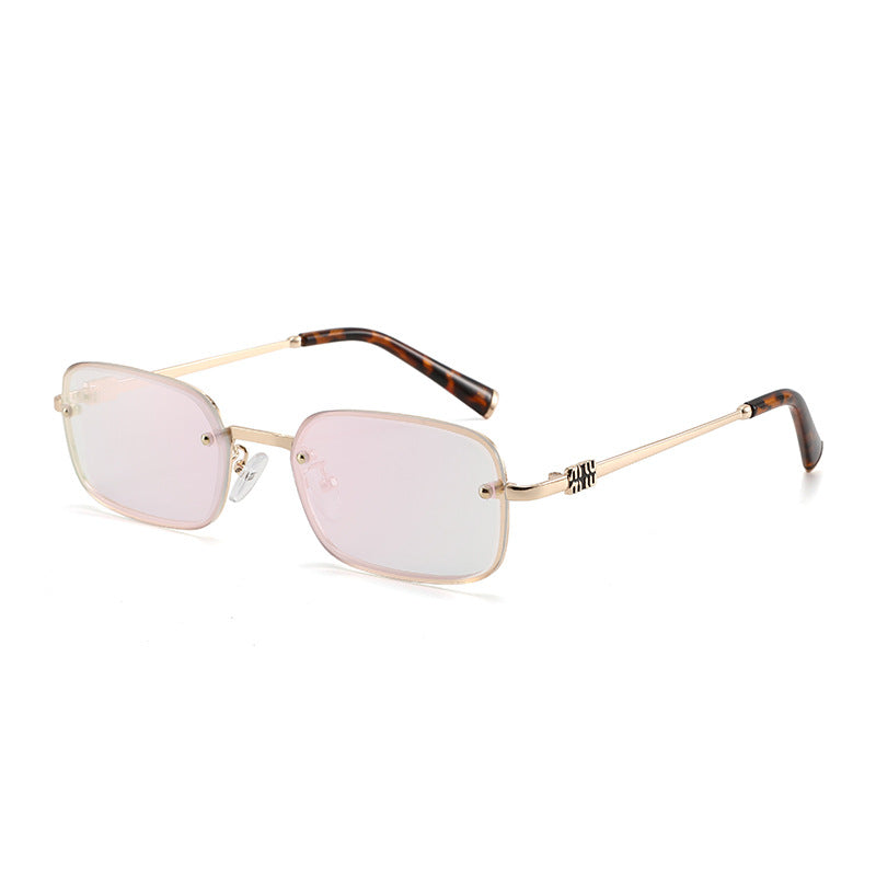 Damen Sonnenbrille mit elegantem, rechteckigem Rahmen und polarisierenden Gläsern Brehn