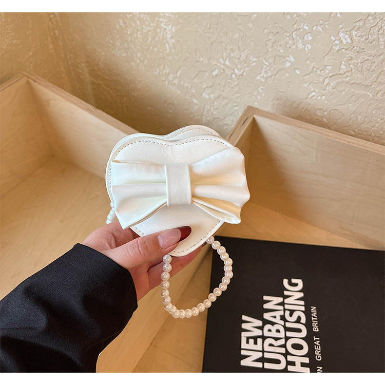 WoHerzförmige Schleifen-Clutch Tasche Brehn