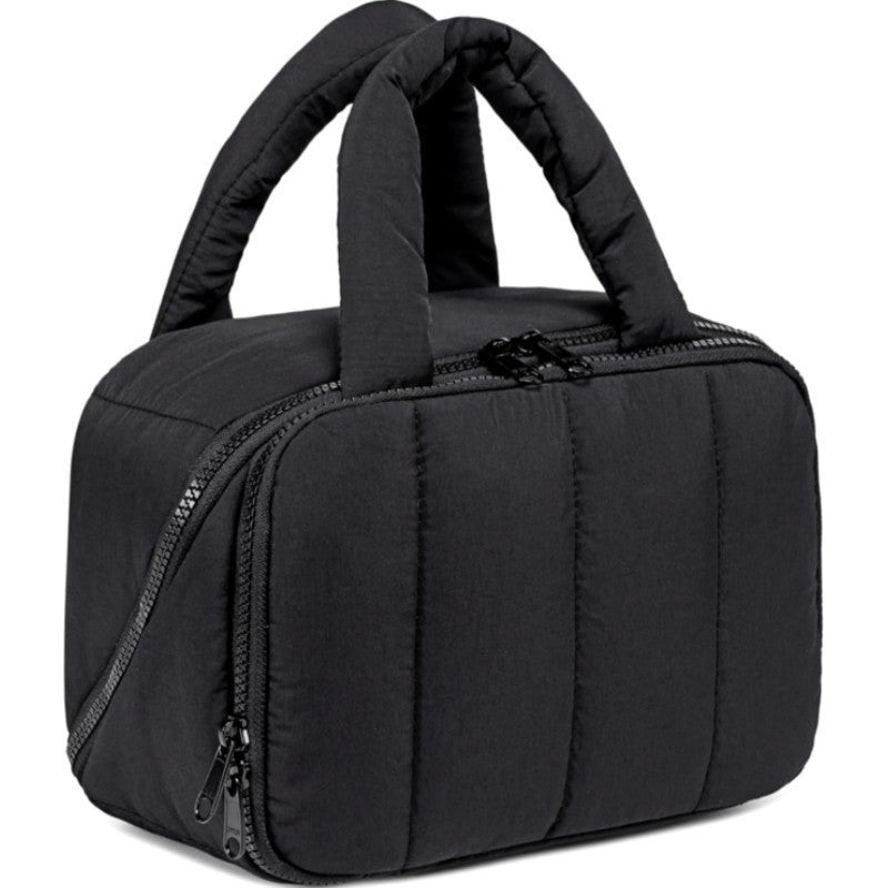 Damen isolierte Kühltasche mit doppeltem Reißverschluss und robusten Griffen Brehn