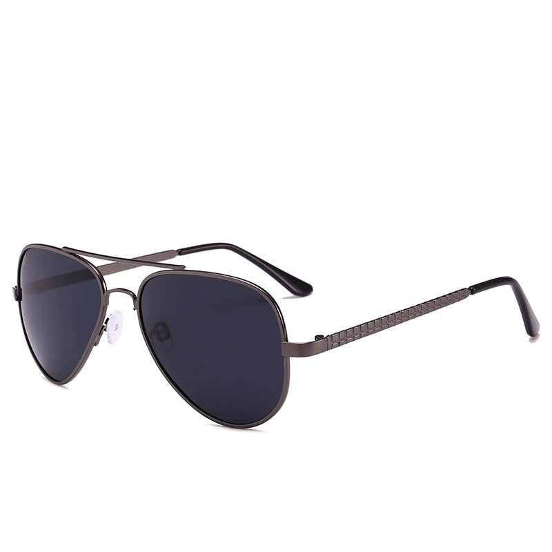 Herren Piloten Sonnenbrille mit UV-Schutz und trendigem Metallscharnier Brehn