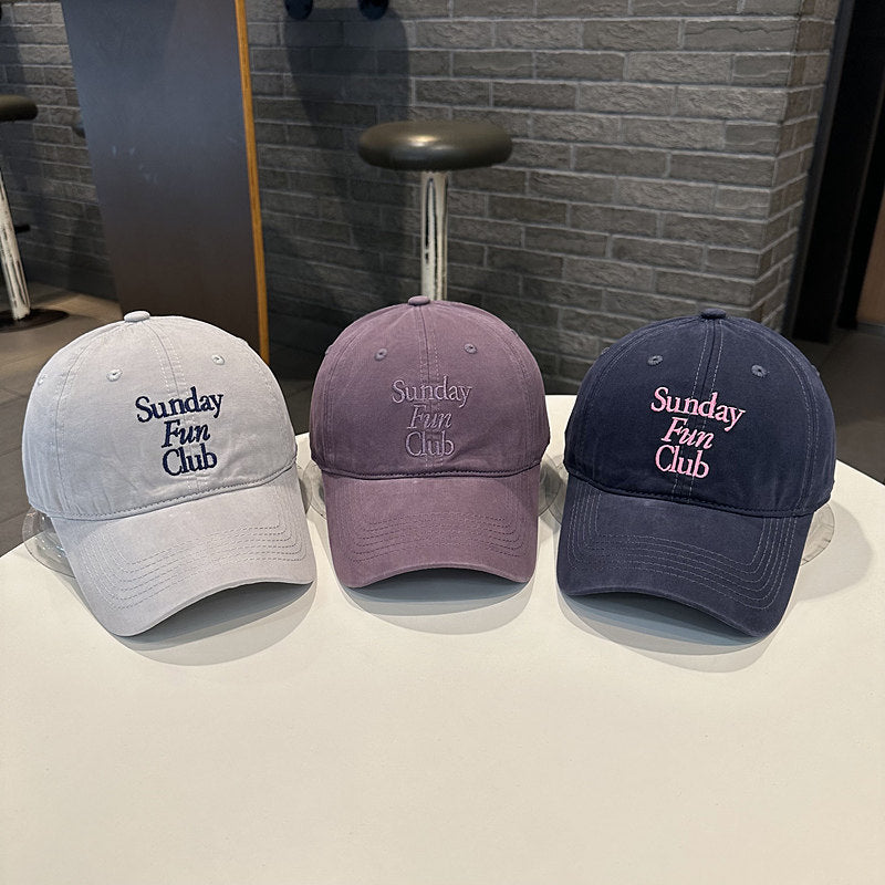 Unisex Bestickte Baumwoll-Baseballmütze Brehn
