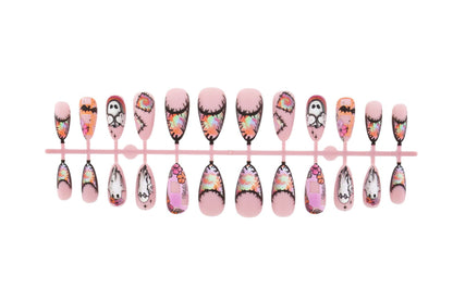 Kunstnagelset mit kreativen Geister- und Halloweenmotiven Brehn