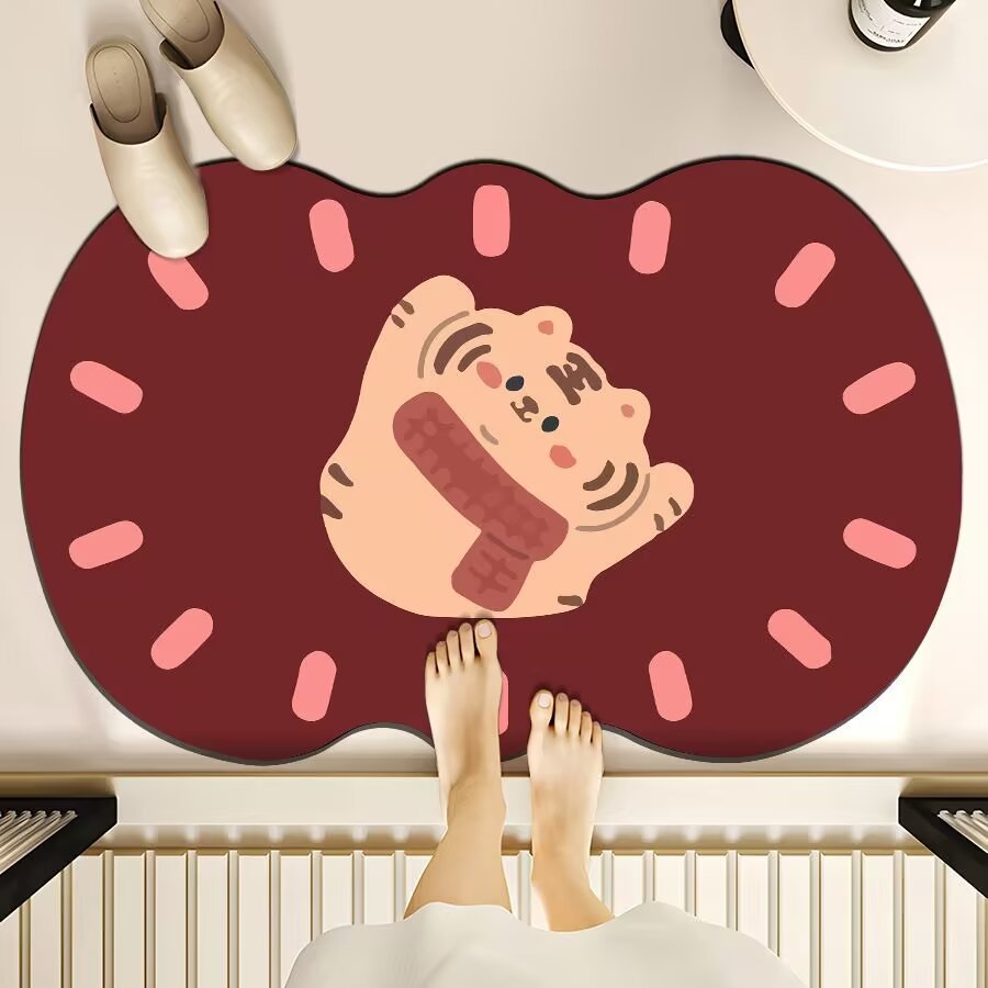 Süße Cartoon Bär Badmatte Brehn