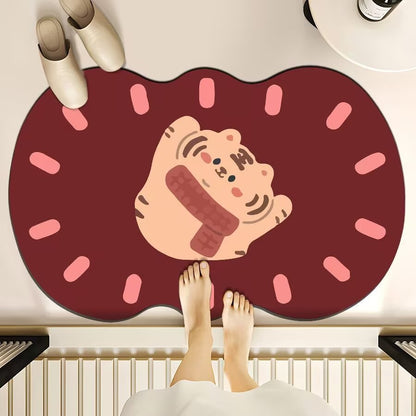 Süße Cartoon Bär Badmatte Brehn