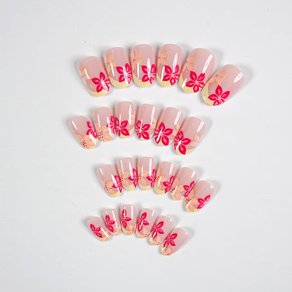 Damen Press-On Nagelkunst