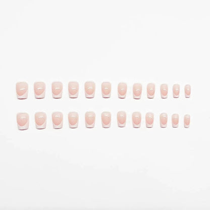 French Tip Nagelkunst Set Brehn