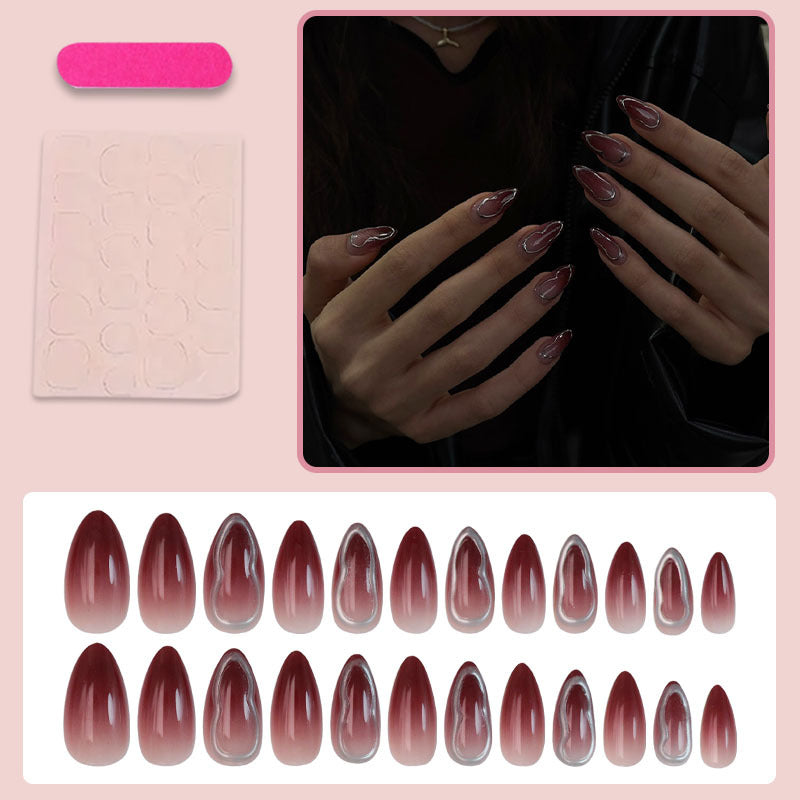 Kunstnagelset mit eleganten Ombre-Effekten Brehn
