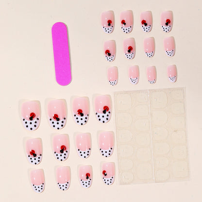 Designer Französische Spitze Nagelkunst Brehn