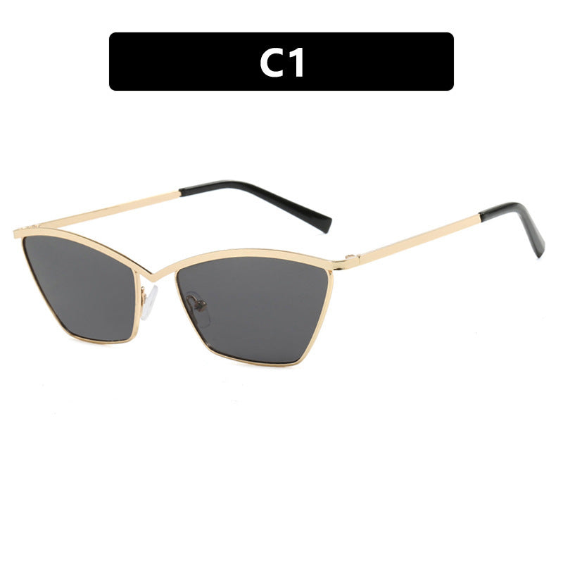 Damen Sonnenbrille im avantgardistischen Katzenaugen-Design Brehn