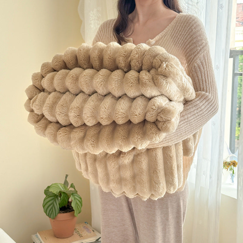 Damen Übergroße Kuscheldecke mit Haptik Brehn