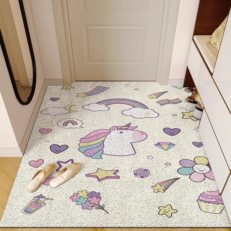 Stylische Terrazzo-Design Eingangsfußmatte Brehn