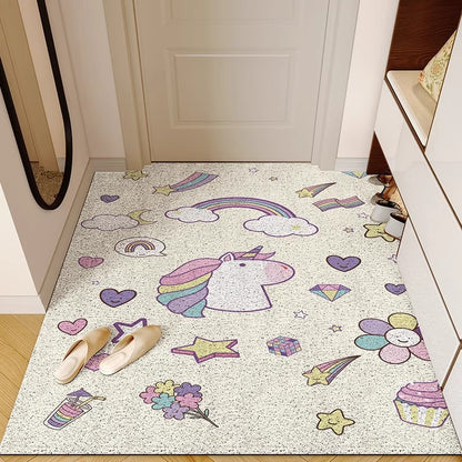 Stylische Terrazzo-Design Eingangsfußmatte Brehn