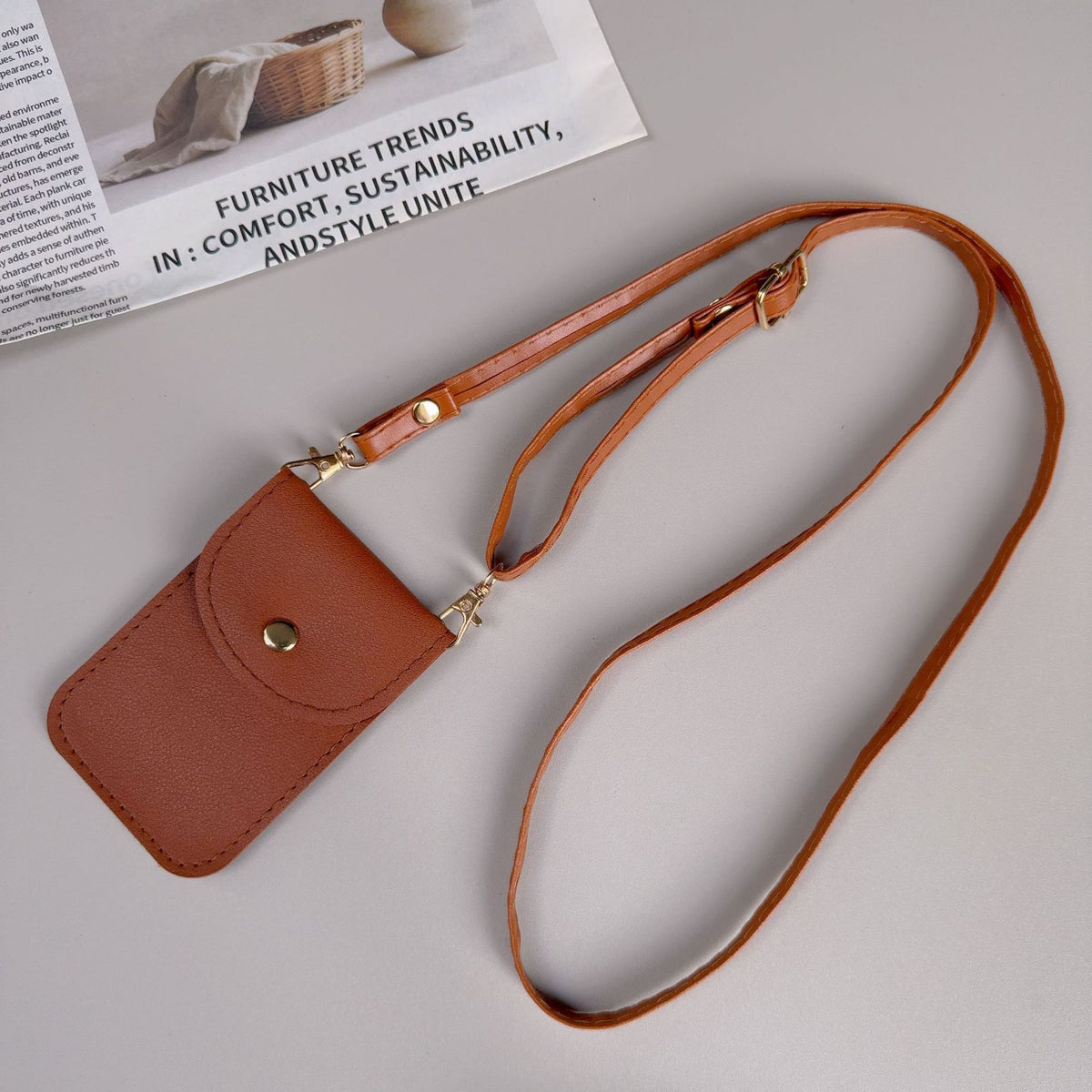 Premium Leder Kartenetui Brehn