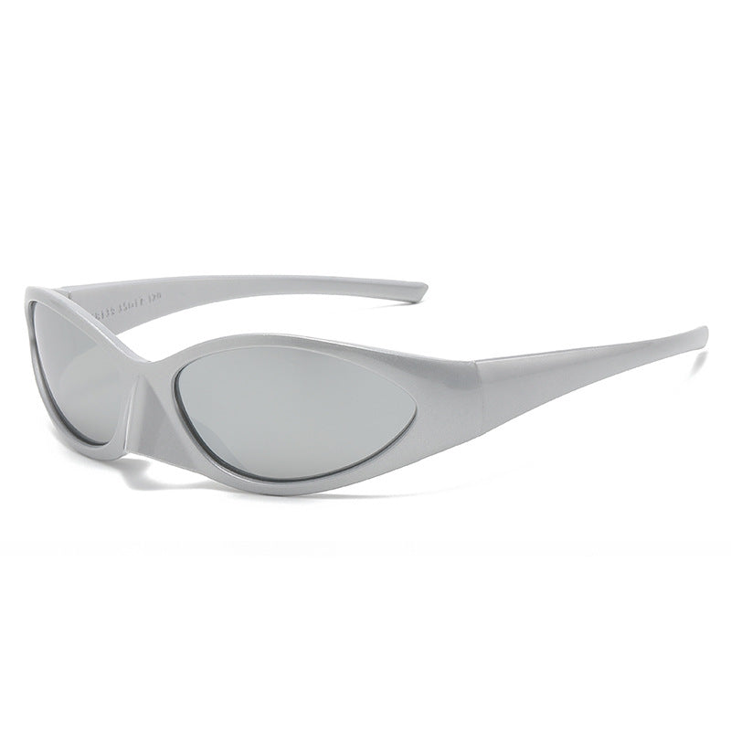Damen Sportliche Sonnenbrille mit aerodynamic Design Brehn