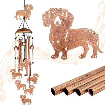 Dekorativer Windspiel mit Dackel-Design Brehn