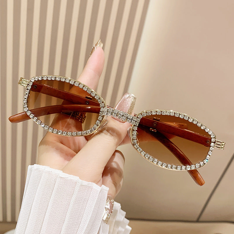 Damen Sonnenbrille im eleganten Glamour-Stil Brehn