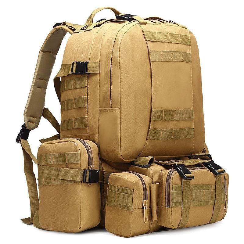 Taktischer Rucksack Mit Vielseitigem Stauraum Und Modularen Taschen Brehn