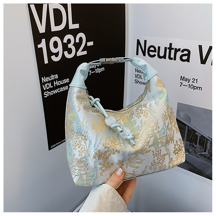 Blumenmuster Handtasche für den Abend Brehn
