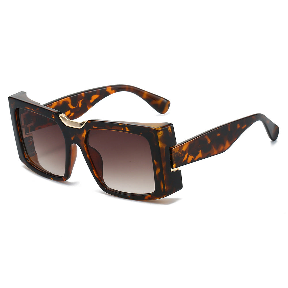 Damen Sonnenbrille im auffälligen geometrischen Design Brehn
