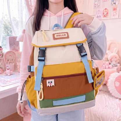 Multifunktionaler lässiger Rucksack Brehn