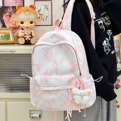 Trendiger Tie-Dye-Muster Rucksack Brehn