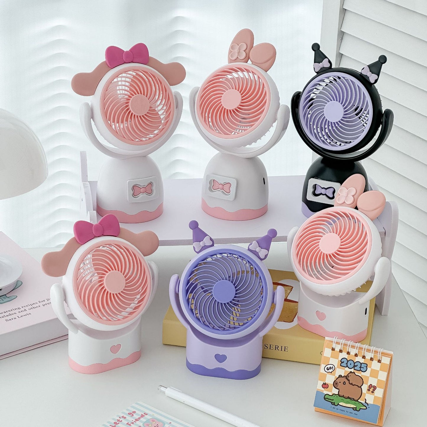 Unisex Tragbarer Mini Handventilator im niedlichen Tierdesign Brehn