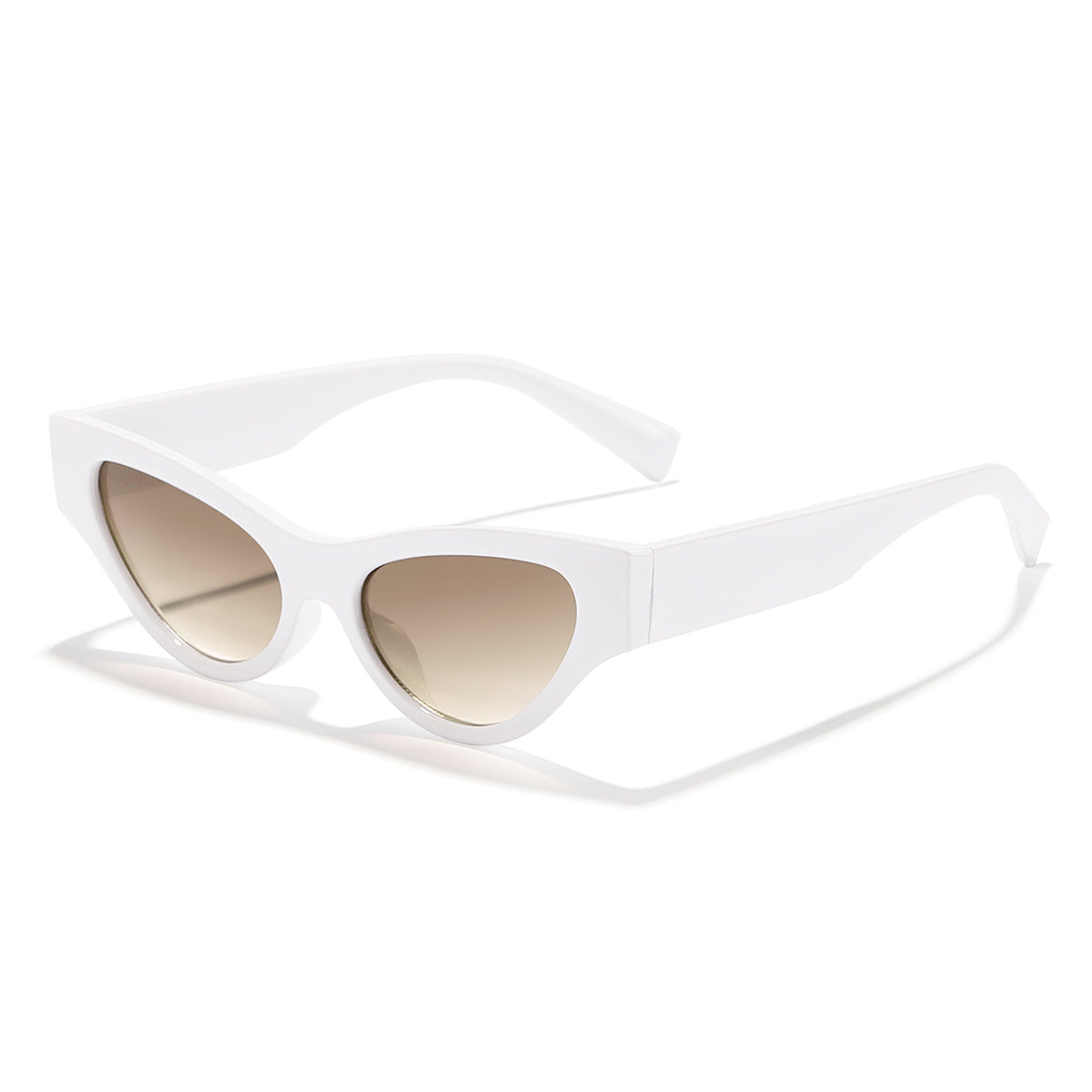 Damen Cat-Eye Sonnenbrille mit elegantem, transparentem Rahmen und UV-Schutz Brehn