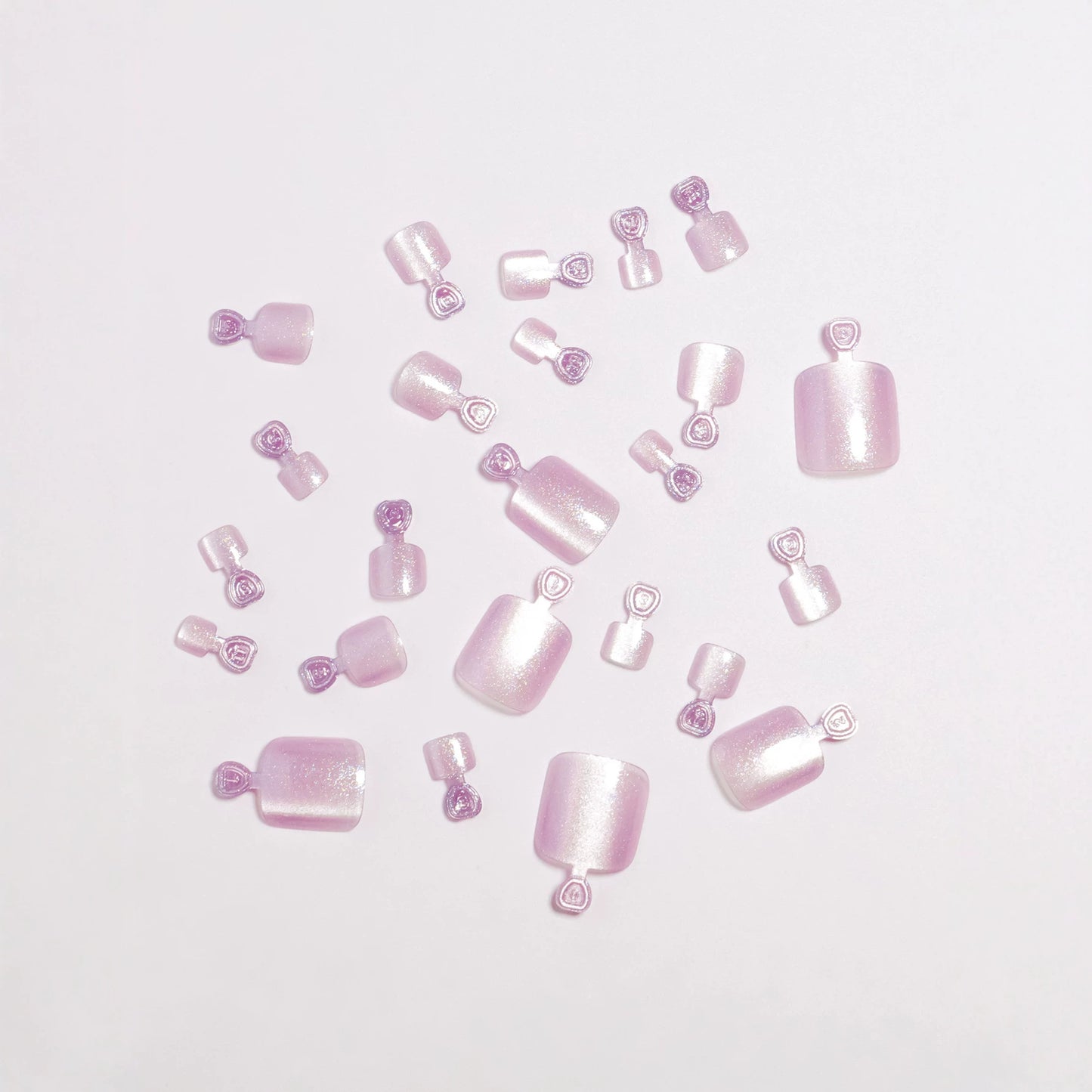 Glimmering Press-On Nail Set Brehn
