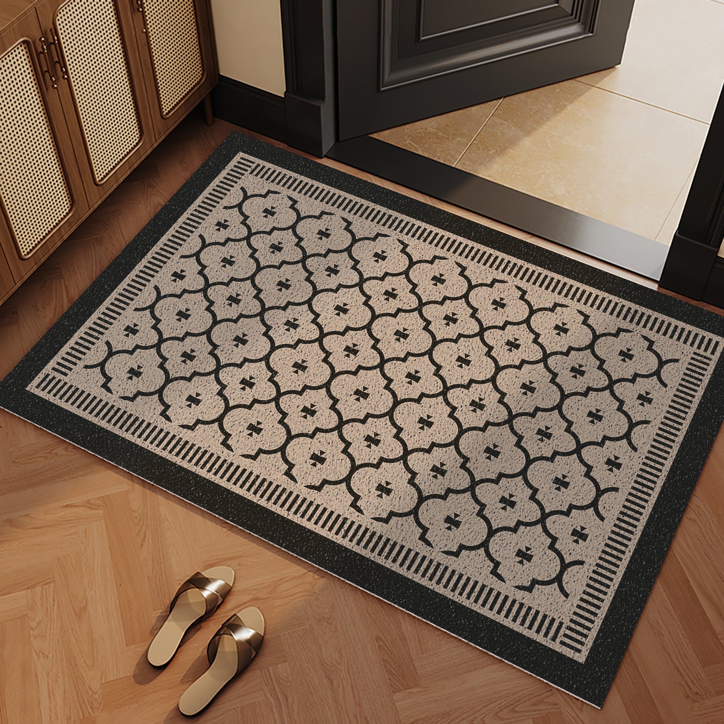 Elegante geometrische Muster Eingangsmatte
