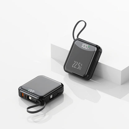 Kompakte Schnelllade-Powerbank mit LED-Anzeige Brehn
