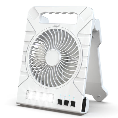 Unisex Tragbarer Multiventi-Ventilator mit USB-Anschluss und LED-Beleuchtung Brehn