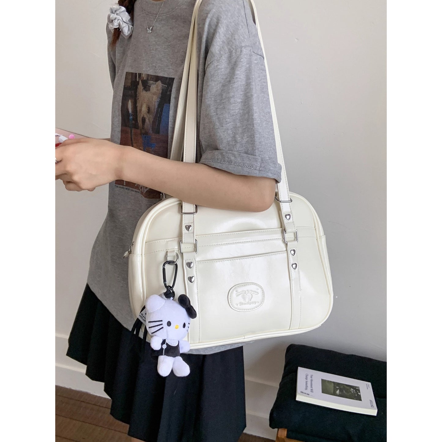 Premium Leder Handtasche Brehn