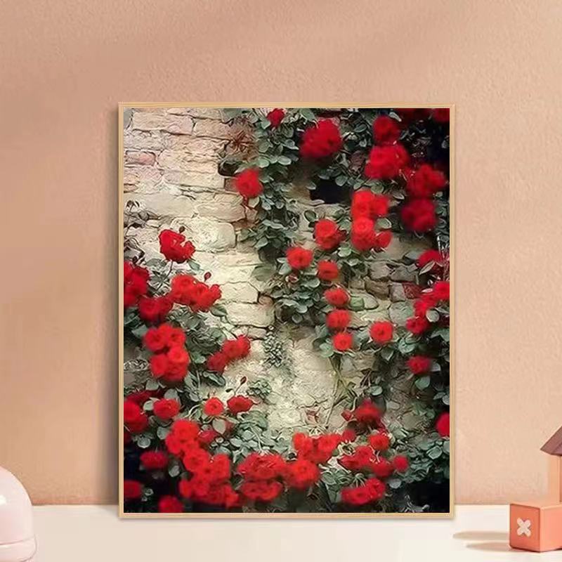 Floral Landscape Leinwandkunst Brehn