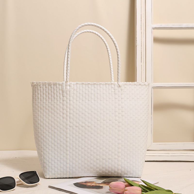 Geflochtene Freizeit Shopper-Tasche Brehn