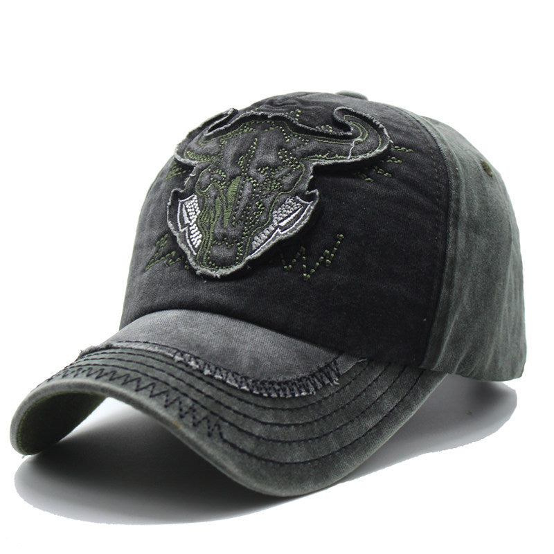 Herren Bestickte Westernstil Mütze Brehn