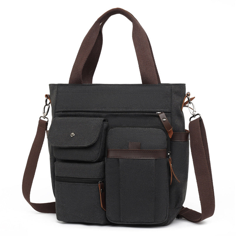 Multi-Taschen Canvas Tragetasche Brehn