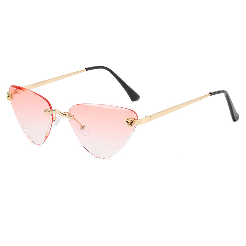 Damen Cat-Eye Sonnenbrille mit elegantem Metallrahmen Brehn