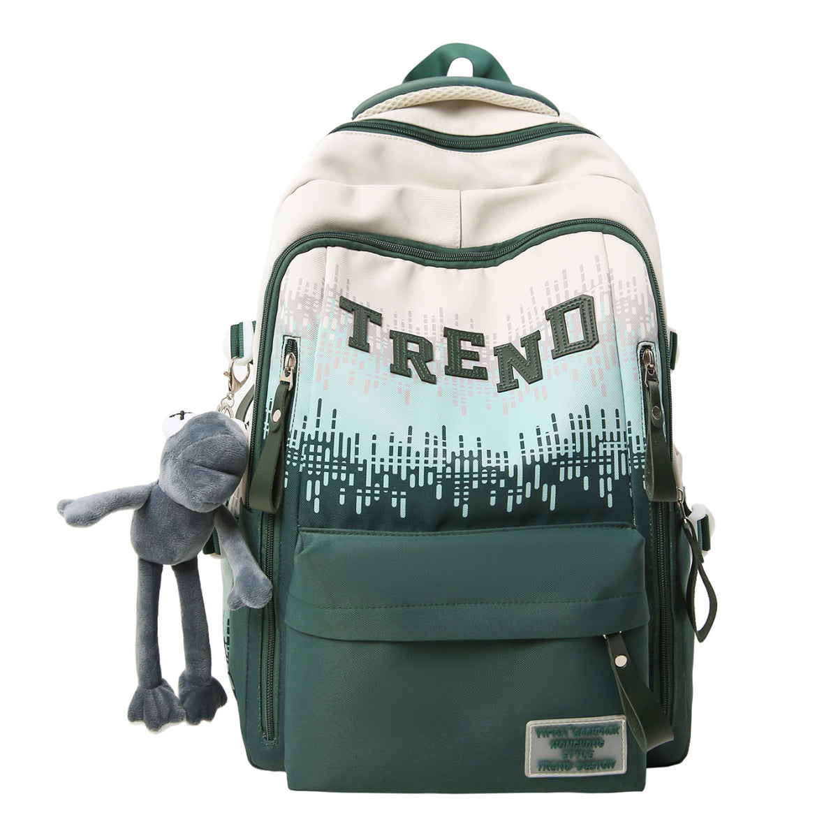 Trendige stilvolle Grafik-Rucksack Brehn