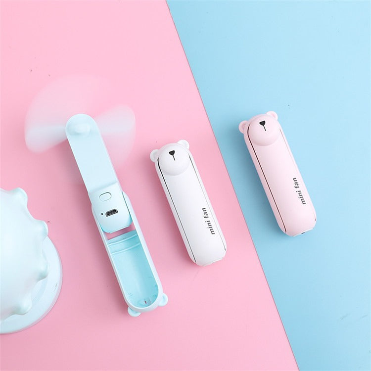 Unisex Tragbarer Mini Ventilator im süßen Tierdesign Brehn