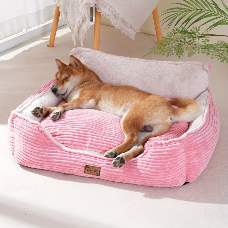 Plüsch Corduroy Hundebett