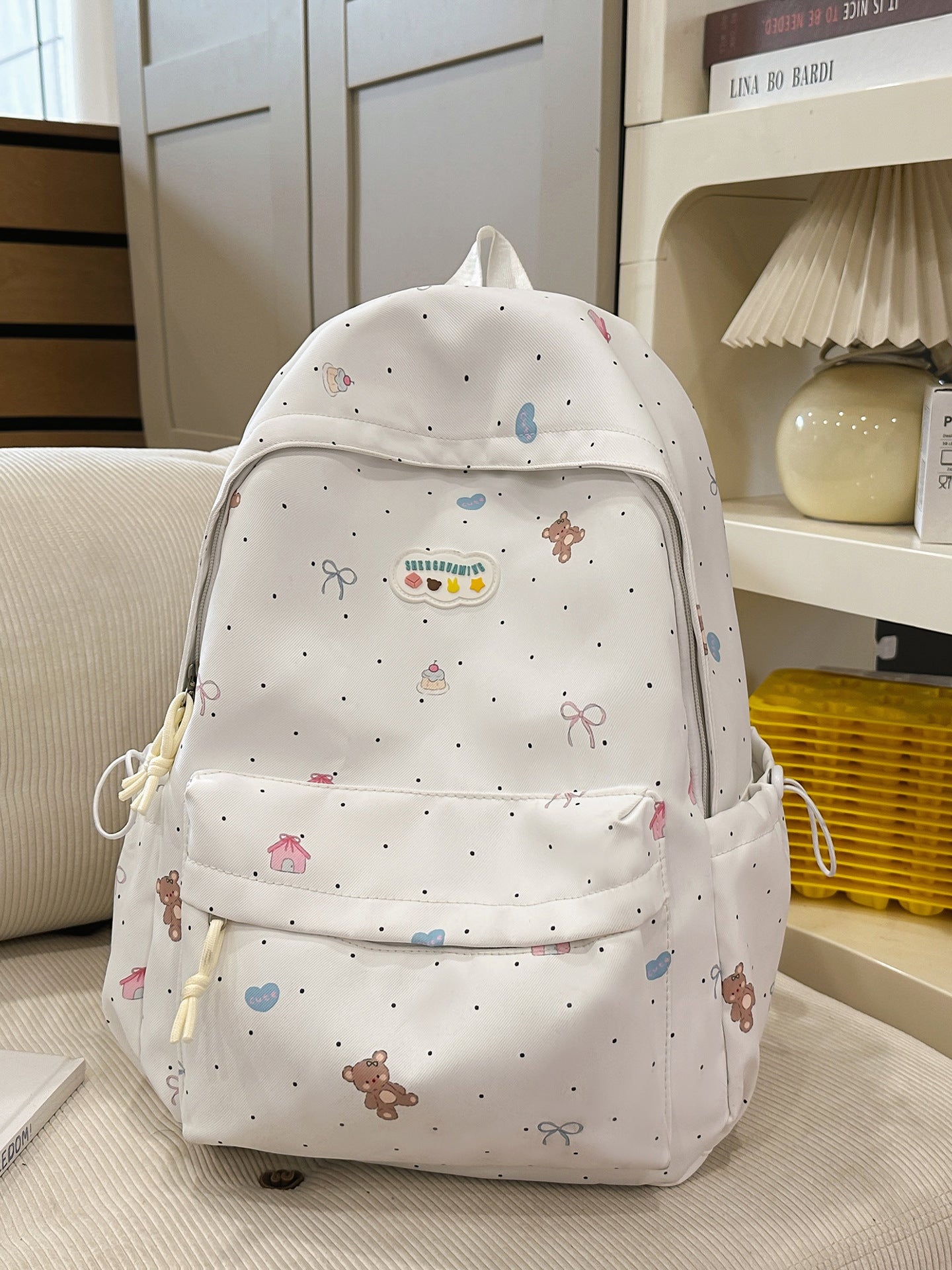 Verspielter Charakterdruck Rucksack Brehn