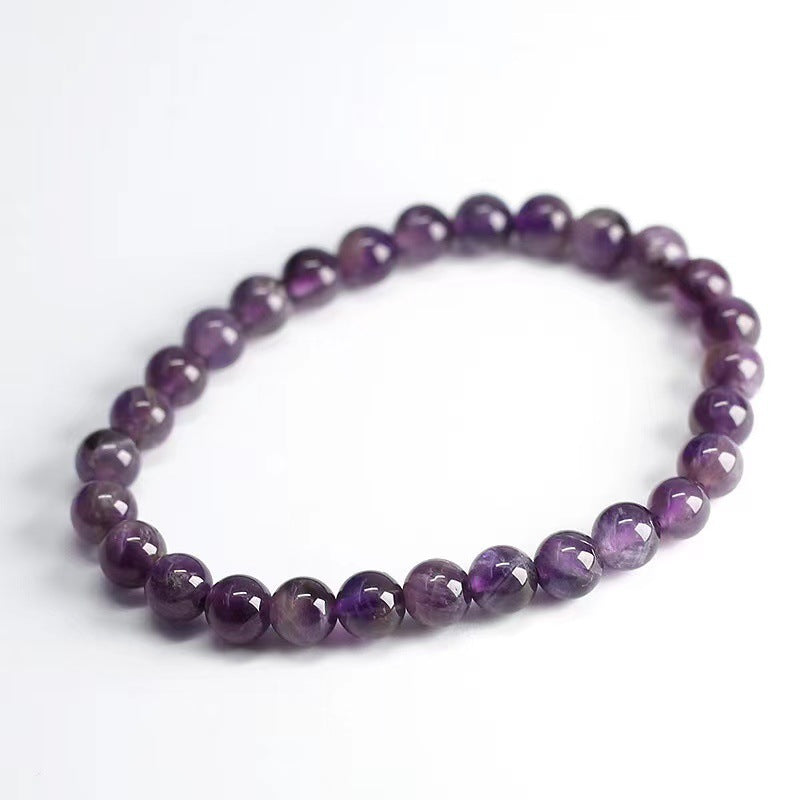Handgemachte Amethyst Edelsteinarmband Brehn