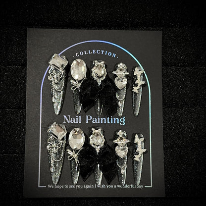Luxuriöses Statement-Nagelkunstset
