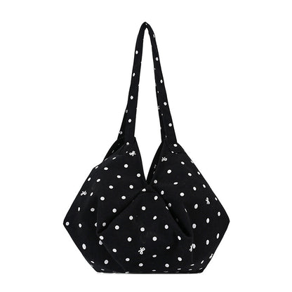 Moderne gepunktete Schultertasche