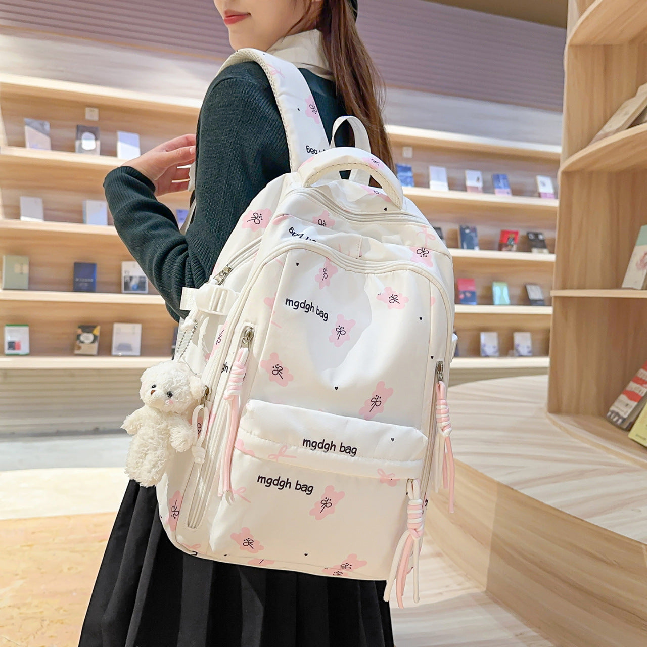 Stylischer Rucksack mit Süßem Tiermotiv Brehn